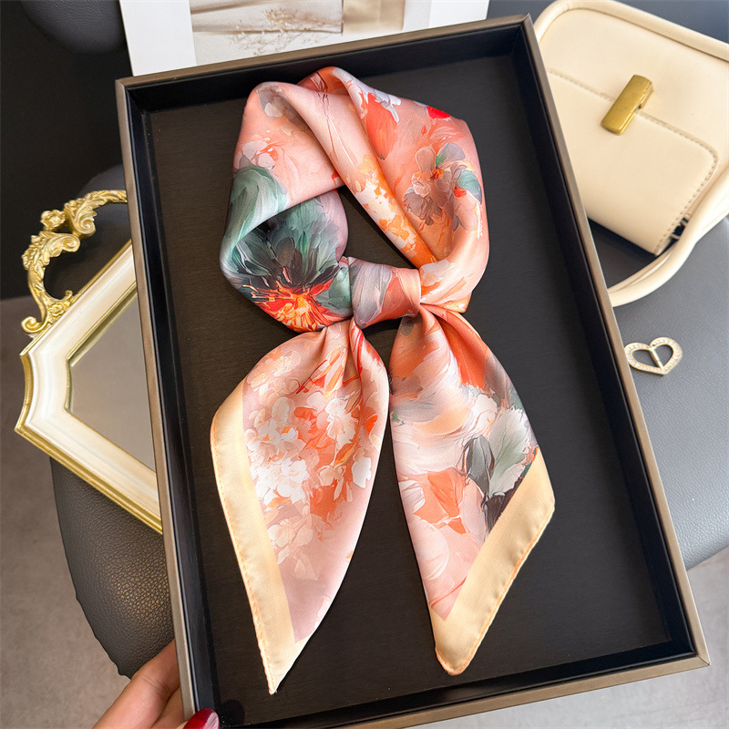 2026 Новый шелковый квадратный – обзор и цена Ascot Neck Scarf
