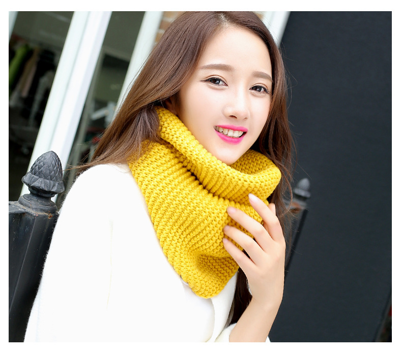 Зимний шарф женский бесконечны – обзор и цена Infinity Scarf Knit