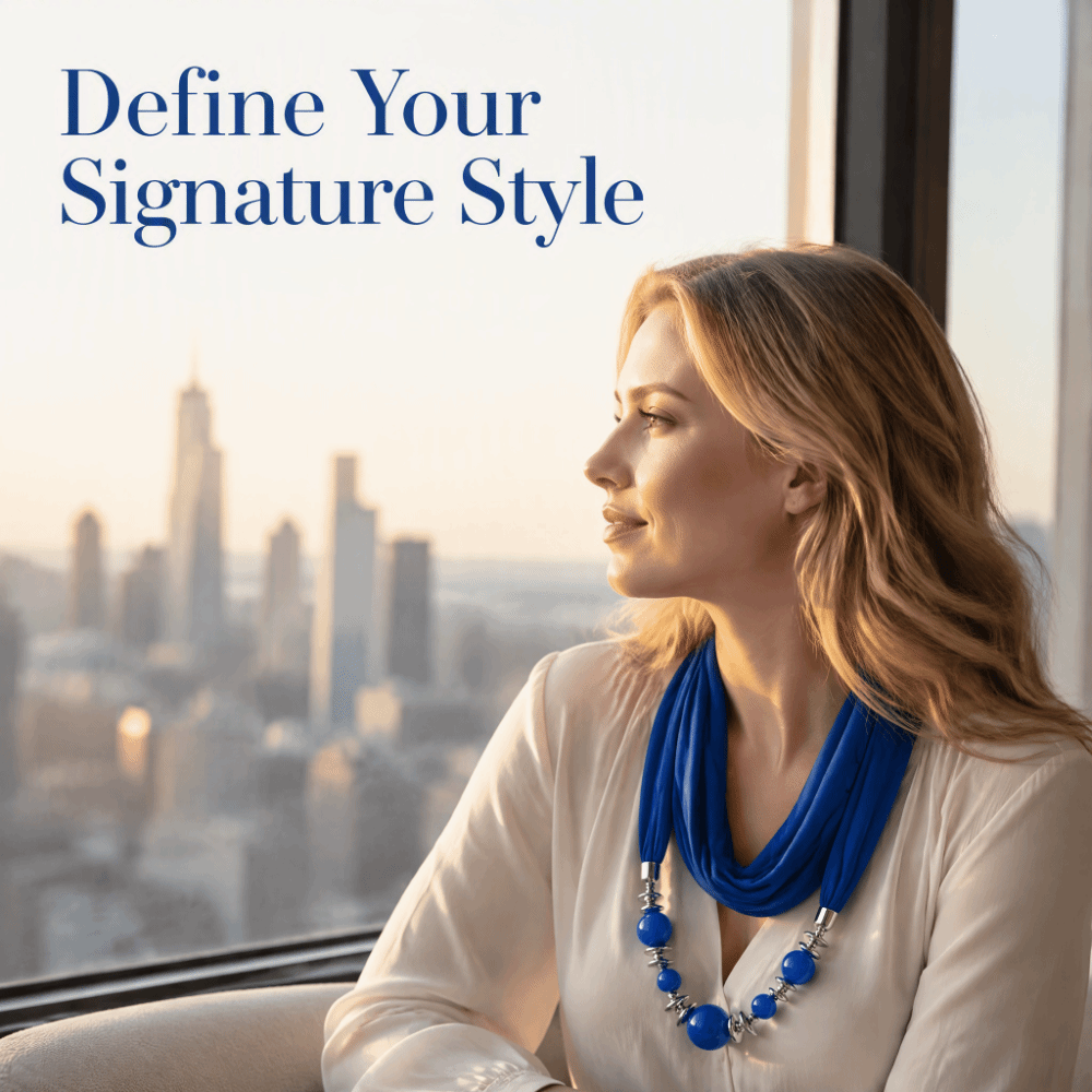 Модный шифоновый шарф с бусина – обзор и цена Infinity Scarf Knit