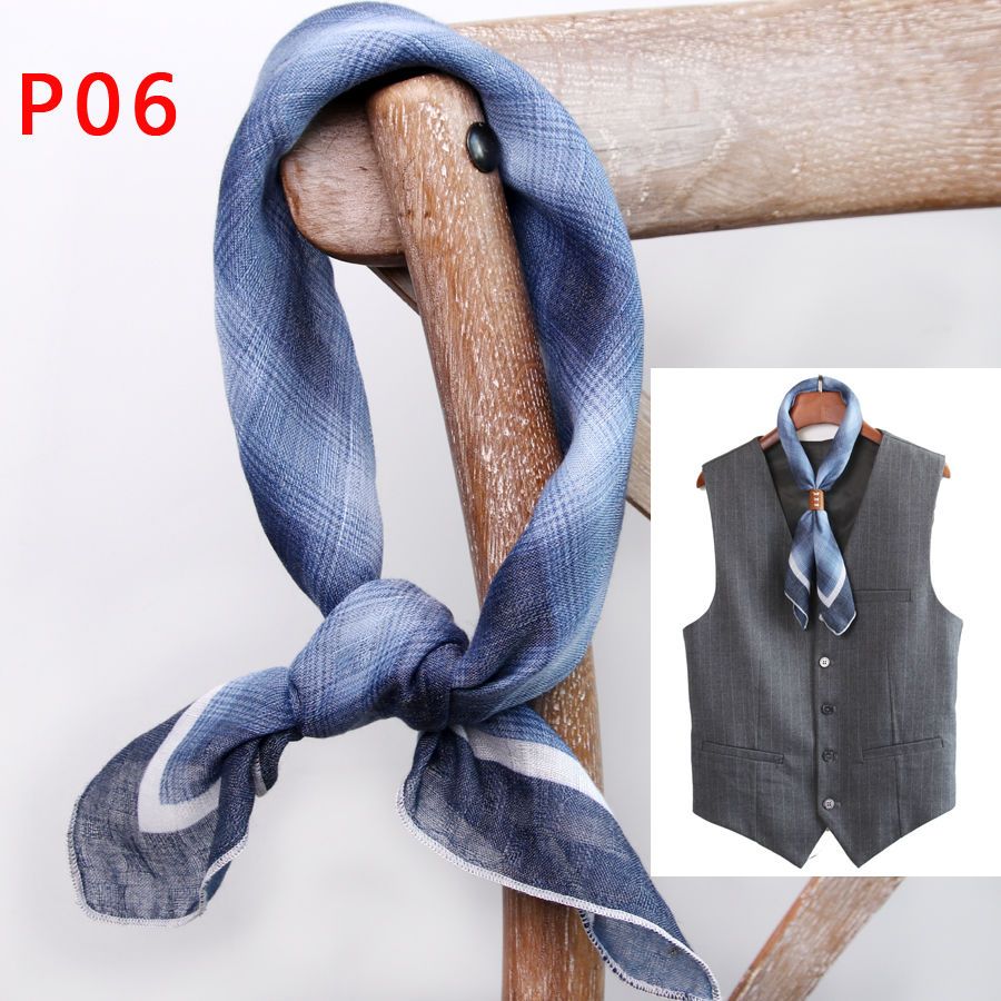 Мужской квадратный шарф с пуго – обзор и цена Ascot Neck Scarf