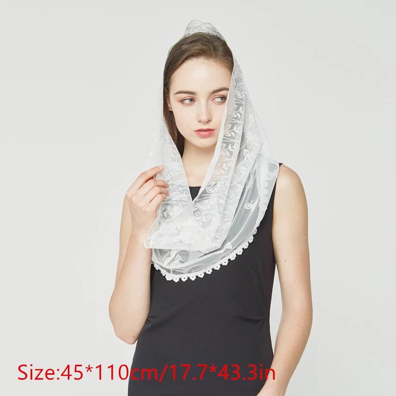 Женские вуали для церкви, мант – обзор и цена Infinity Scarf Knit