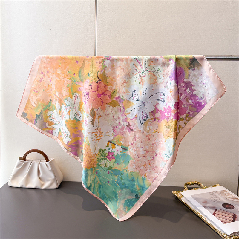 Шелковый квадратный платок 70* – обзор и цена Ascot Neck Scarf