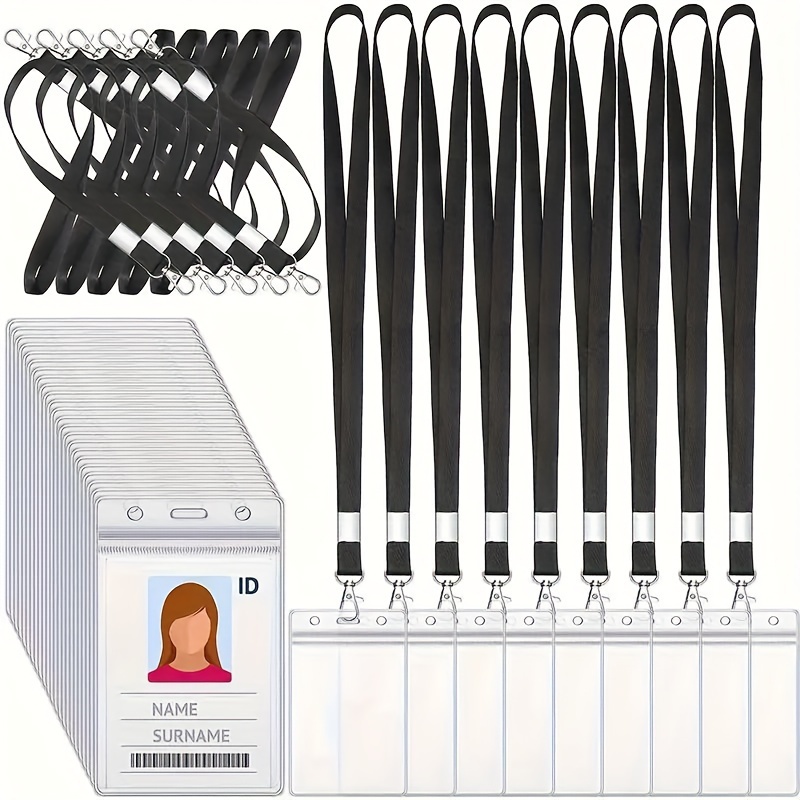 Прозрачный водонепроницаемый д – обзор и цена Lanyard Badge Holder
