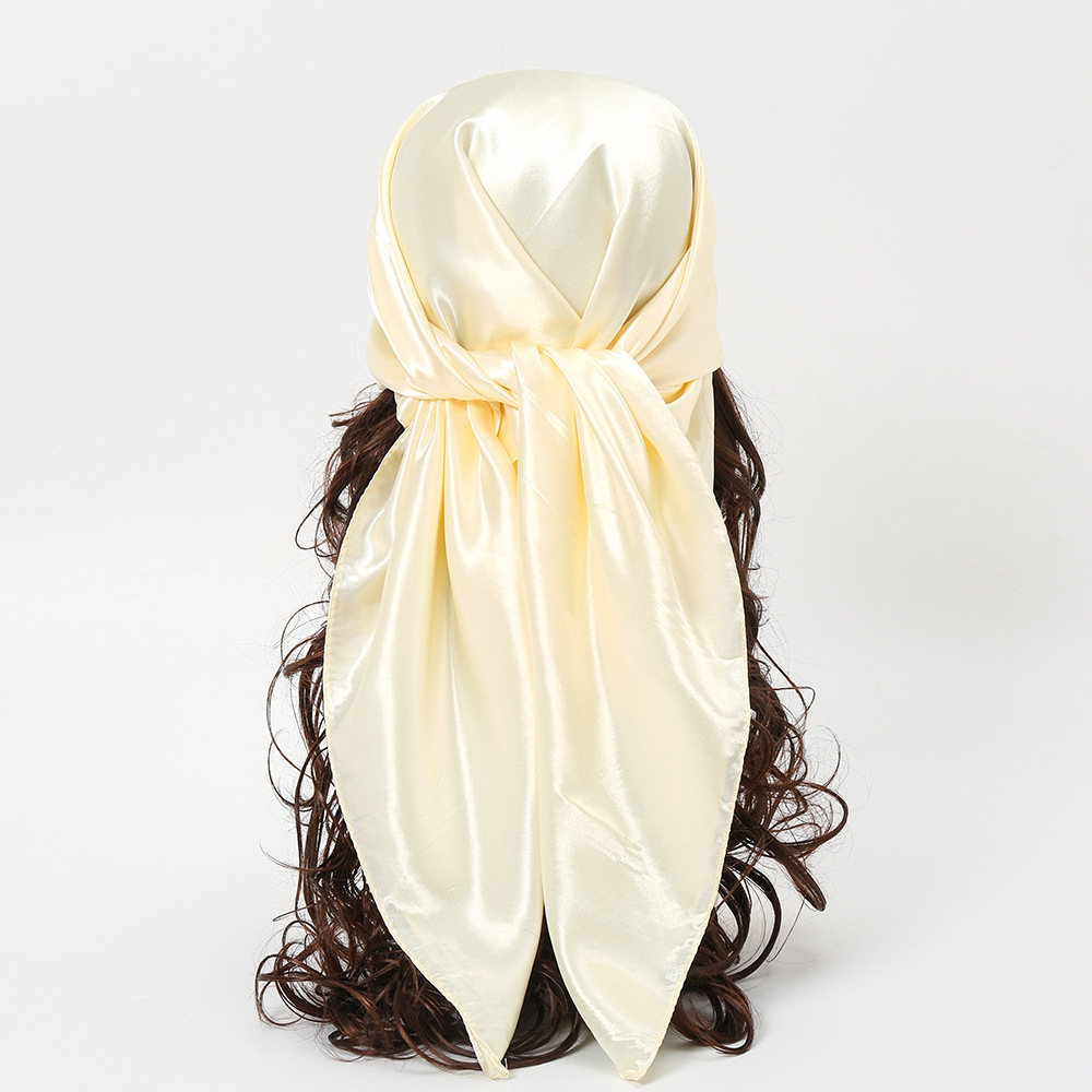 90 см однотонный шейный платок – обзор и цена Silk Neck Scarf